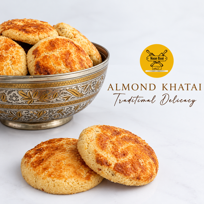 Almond Naan Khatai